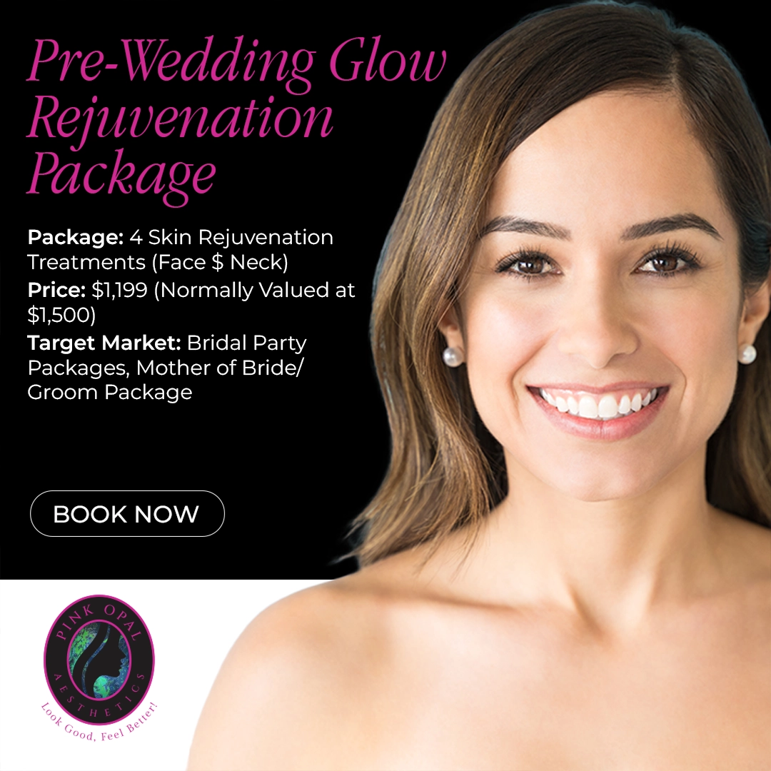 Pre Wedding Glow Package at pink Opal Aesthetics