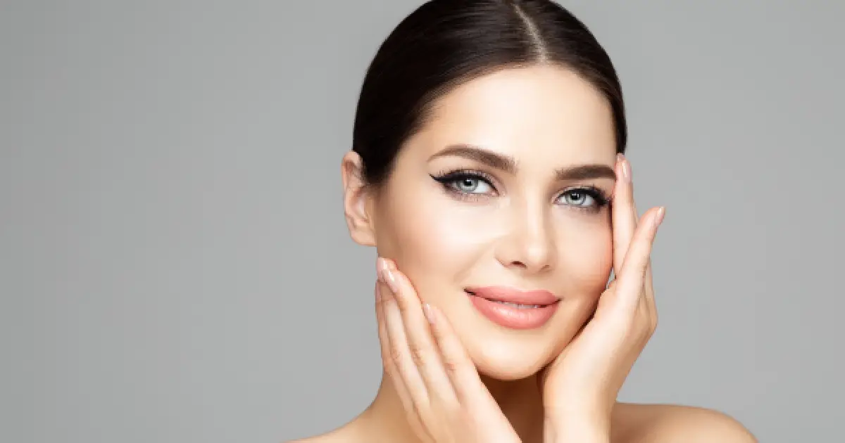 Woman with smooth and refreshed skin after SkinVive treatment in San Mateo, CA